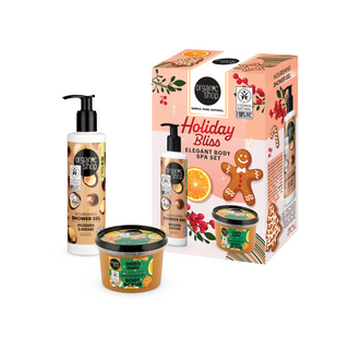 Organic Shop Holiday Bliss Elegant Body Spa Set (250ml+280ml)