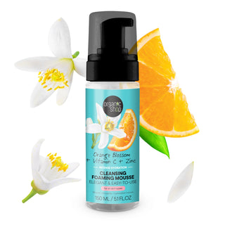 Organic Shop Orange Blossom Hydration Cleansing Mousse (160ml)
