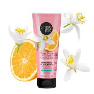 Organic Shop Orange Blossom Instant Smoothness Gommage (75ml)