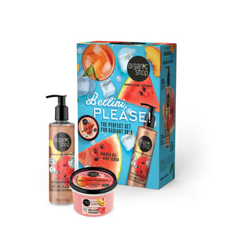 Organic Shop Bellini, please! Hydro Recipe Sweet & Juicy Body Care Duo  (280ml+100ml)