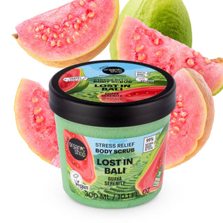Organic Shop Lost in Bali Stress Relief Body Scrub. Guava Serenity (300ml)