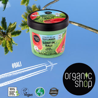 Organic Shop Lost in Bali Stress Relief Body Scrub. Guava Serenity (300ml)