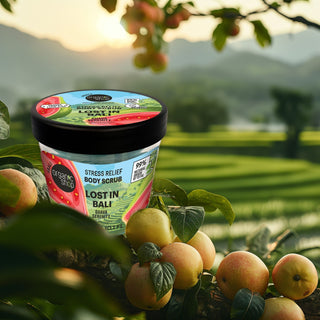 Organic Shop Lost in Bali Stress Relief Body Scrub. Guava Serenity (300ml)