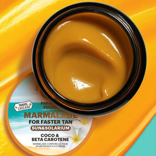 Organic Shop Paradise Found Body Marmalade For Faster Tan in the Sun & Solarium. With Coco & Beta Carotene (180ml)