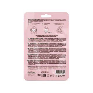 Organic Shop Collagen Therapy Modelling & Lifting Sheet Mask, Grape & Plant Collagen, 1 pc