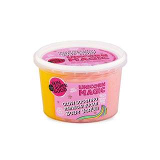 Organic Shop Skin So Good MY LITTLE MAGIC Unicorn Magic Glow Boosting Rainbow Sugar Body Scrub (250ml)