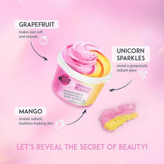 Organic Shop Skin So Good MY LITTLE MAGIC Unicorn Magic Glow Boosting Rainbow Sugar Body Scrub (250ml)