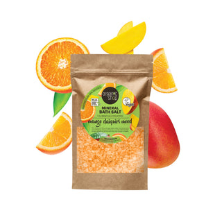 Organic Shop Mango Daiquiri Mood Calming & Hydrating Mineral Bath Salt (500g)