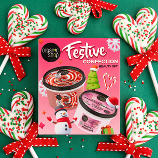 Organic Shop Festive Confection Beauty Set (250ml+250ml)