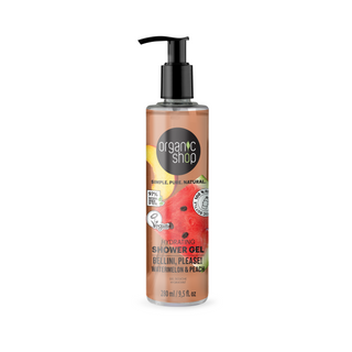 Organic Shop Hydrating Shower Gel Bellini, Please! Watermelon & Peach (280ml)