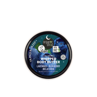 Organic Shop Sleeping Calming Whipped Body Butter 250ml