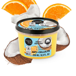 Organic Shop Anti-Cellulite Sea Salt Body Scrub (250ml)