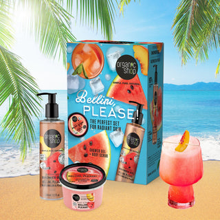 Organic Shop Bellini, please! Hydro Recipe Sweet & Juicy Body Care Duo  (280ml+100ml)