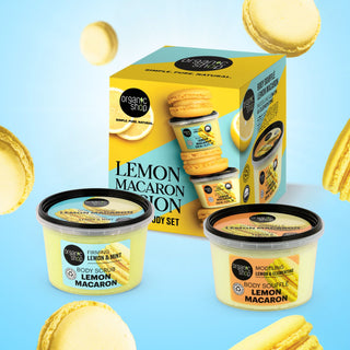 Organic Shop Lemon Macaron Fusion Perfect Body Set  (250ml+250ml)