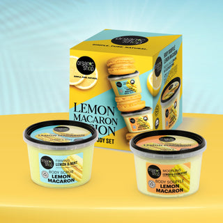 Organic Shop Lemon Macaron Fusion Perfect Body Set  (250ml+250ml)