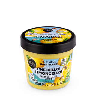 Organic Shop Che Bello! Limoncello! Re-Charge Body Scrub. Charm of Italian lemons (300ml)