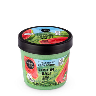 Organic Shop Lost in Bali Stress Relief Body Scrub. Guava Serenity (300ml)