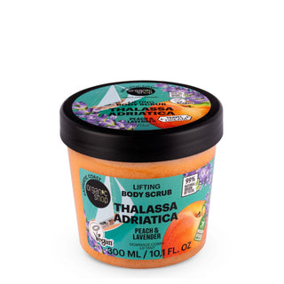 Organic Shop Thalassa Adriatica Lifting Body Scrub. Peach & Lavender (300ml)
