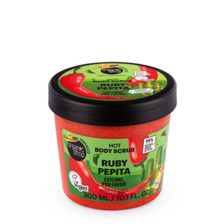 Organic Shop Ruby Pepita Hot Body Scrub. Cayenne, por favor! (300ml)
