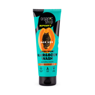 Organic Shop SPORT After Sport Hair & Body Wash FOR HER (200ml)