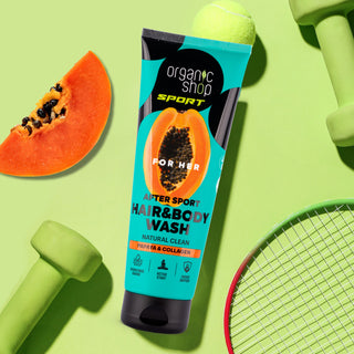 Organic Shop SPORT After Sport Hair & Body Wash FOR HER (200ml)