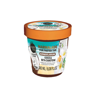 Organic Shop Paradise Found Body Marmalade For Faster Tan in the Sun & Solarium. With Coco & Beta Carotene (180ml)