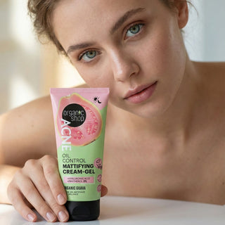 Organic Shop Acne Oil Control Mattifying Cream-Gel (50 ml)