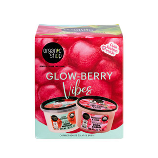 Organic Shop Glow-Berry Vibes Beauty Gift Set (250ml+250ml)