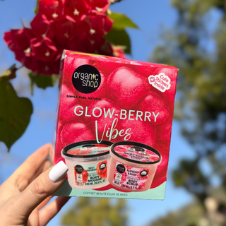 Organic Shop Glow-Berry Vibes Beauty Gift Set (250ml+250ml)