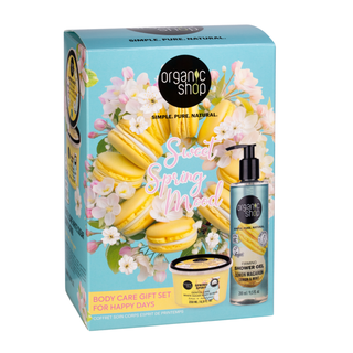 Organic Shop Sweet Spring Mood Body Care Gift Set (280ml+250ml)