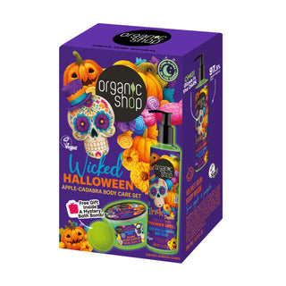 Organic Shop Wicked Halloween Apple-Cadabra Body Care Set, 3 pcs