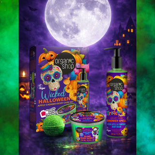 Organic Shop Wicked Halloween Apple-Cadabra Body Care Set, 3 pcs