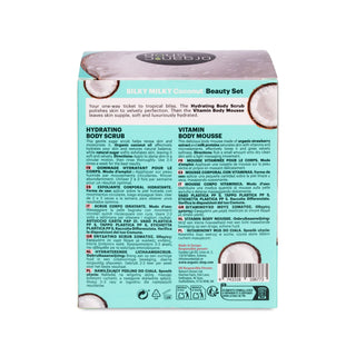 Organic Shop Silky Milky Coconut Beauty Gift Set (250ml+250ml)