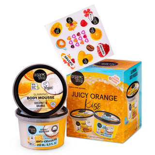 Organic Shop Juicy Orange Kiss Beauty Gift Set (250ml+250ml)