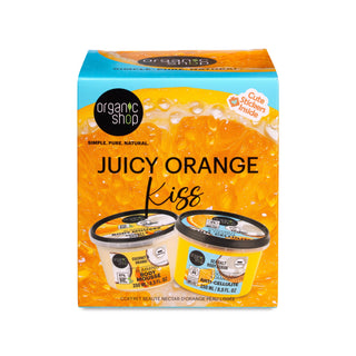 Organic Shop Juicy Orange Kiss Beauty Gift Set (250ml+250ml)