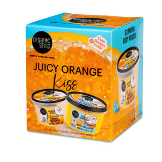 Organic Shop Juicy Orange Kiss Beauty Gift Set (250ml+250ml)