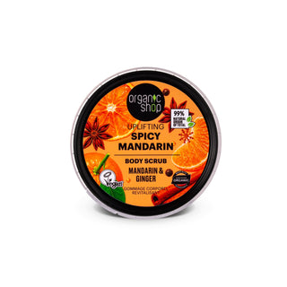 Organic Shop Spicy Mandarin Uplifting Body Scrub (250 ml)