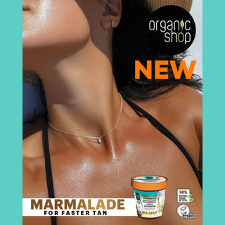 Organic Shop Paradise Found Body Marmalade For Faster Tan in the Sun & Solarium. With Coco & Beta Carotene (180ml)
