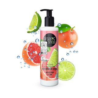 Organic Shop Active Invigorating Shower Gel Grapefruit and Lime (280ml)