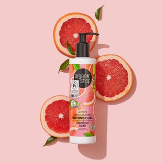 Organic Shop Active Invigorating Shower Gel Grapefruit and Lime (280ml)