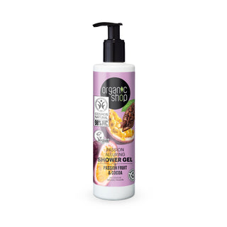 Organic Shop Passion Alluring Shower Gel Passion Fruit and Cocoa (280ml)