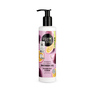 Organic Shop Passion Alluring Shower Gel Passion Fruit and Cocoa (280ml)