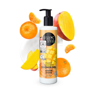 Organic Shop Energy Awakening Shower Gel Tangerine and Mango (280ml)