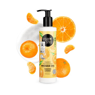 Organic Shop Energy Awakening Shower Gel Tangerine and Mango (280ml)