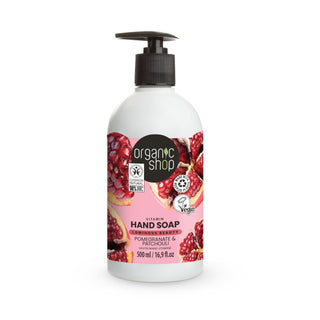 Organic Shop Vitamin Hand Soap Pomegranate and Patchouli (500ml)