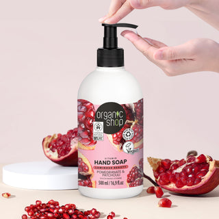 Organic Shop Vitamin Hand Soap Pomegranate and Patchouli (500ml)