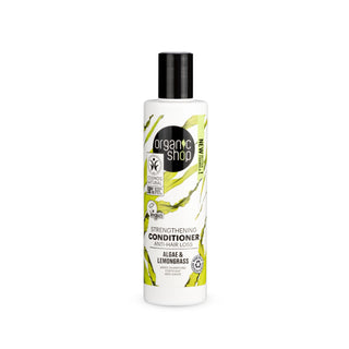 Organic Shop Strengthening Conditioner Anti-Hair Loss Algae and Lemongrass (280ml)