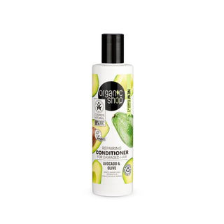 Organic Shop Repairing Conditioner for Damaged Hair Avocado and Olive (280ml)