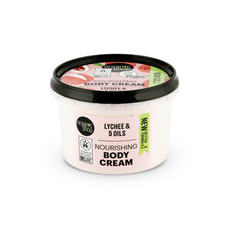 Organic Shop Nourishing Body Cream Lychee and 5 Oils (250ml)
