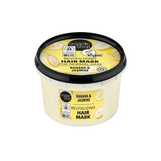 Organic Shop Revitalizing Hair Mask for Normal Hair Banana and Jasmine (250ml)